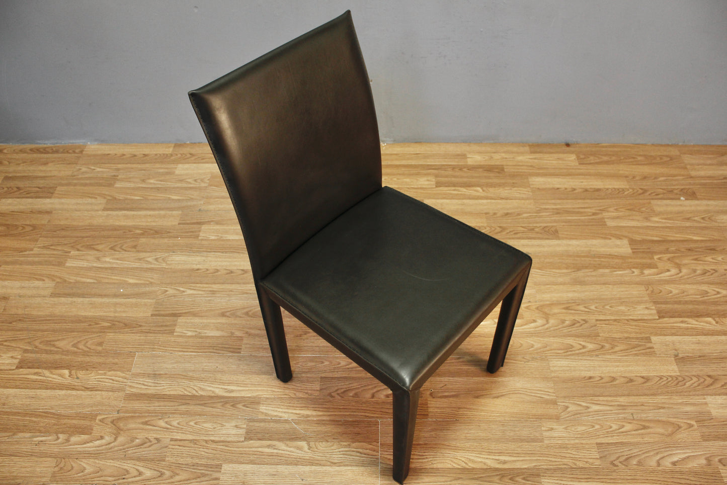 Cocoa Leather Side Chair
