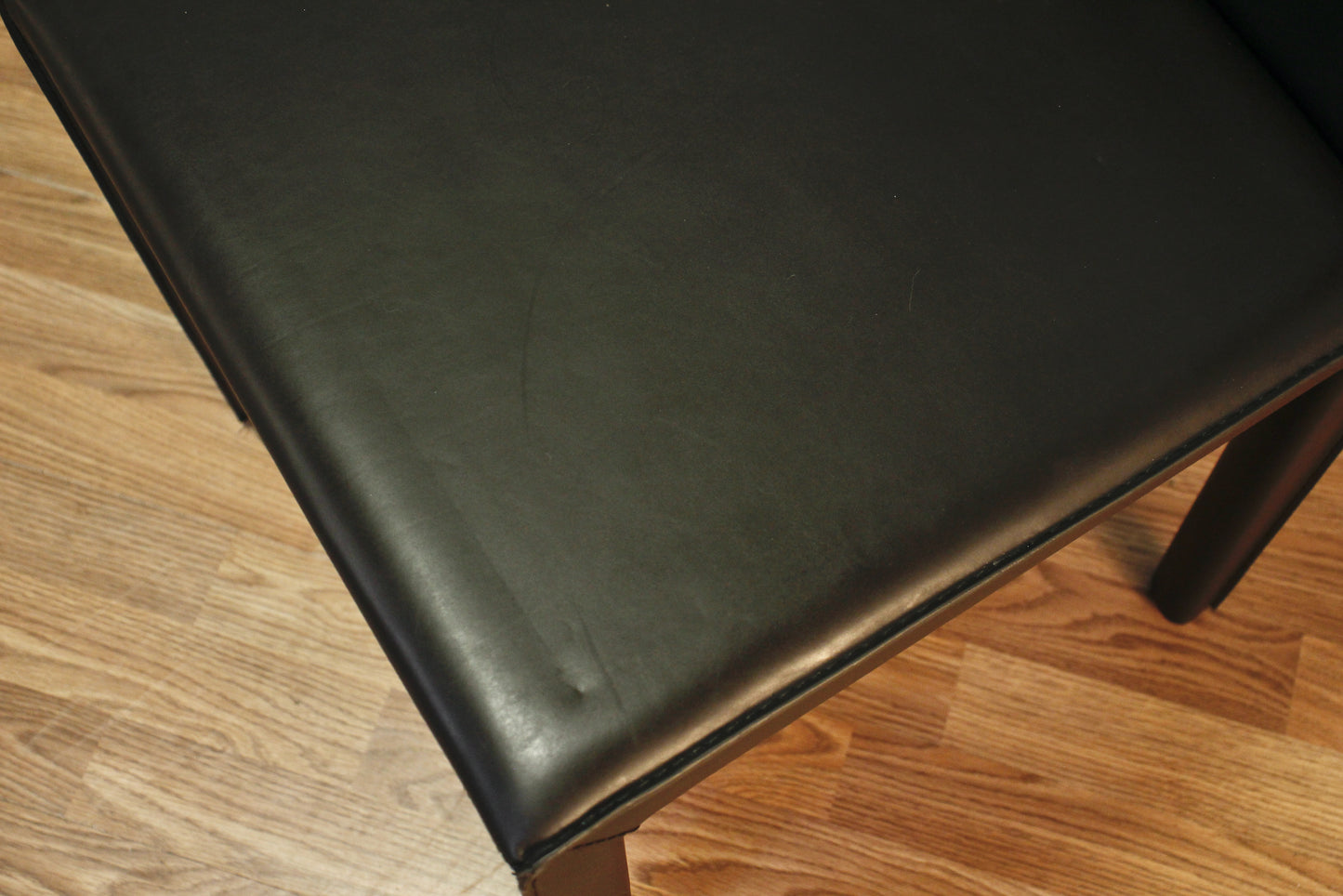 Cocoa Leather Side Chair