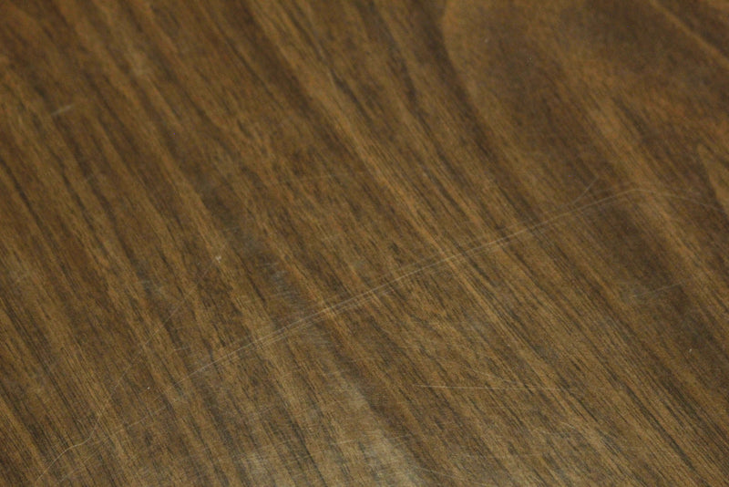Walnut & Laminate Angular Dining Table - ONLINE ONLY