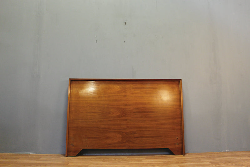 Simple Walnut Full Headboard - ONLINE ONLY