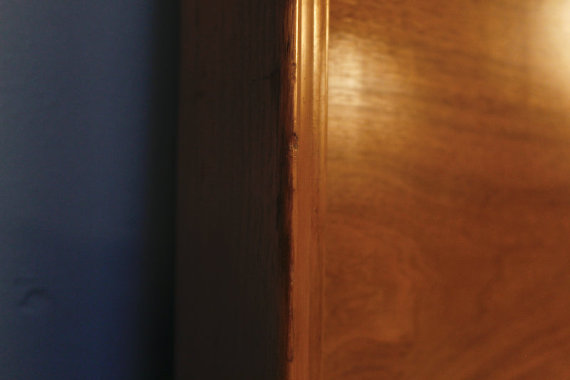 Simple Walnut Full Headboard - ONLINE ONLY
