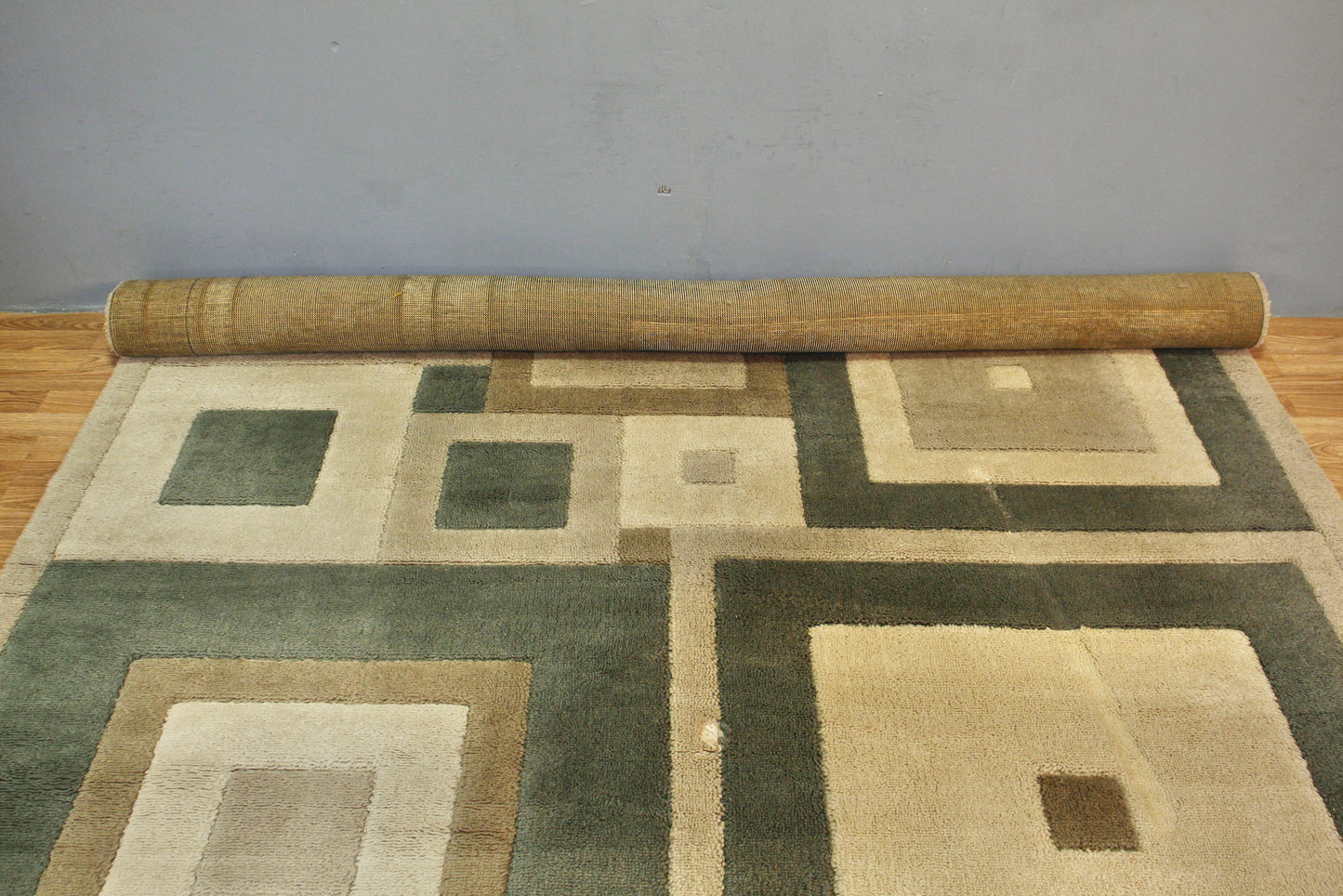 Unikataeppe Danish "Square Dance" Rya Rug