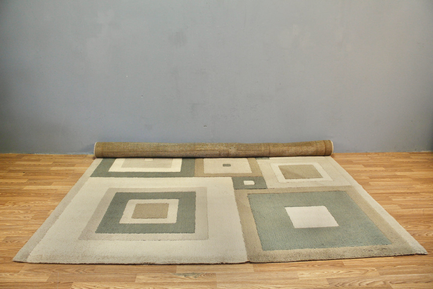 Unikataeppe Danish "Square Dance" Rya Rug