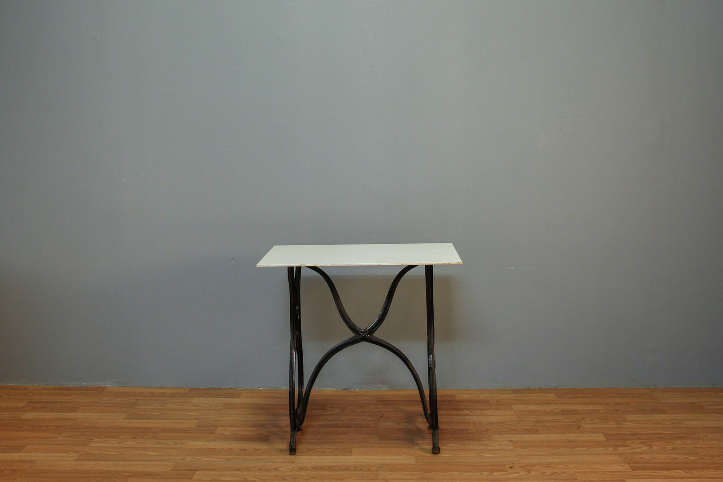 Wainscot Oak & Yellow Armchair