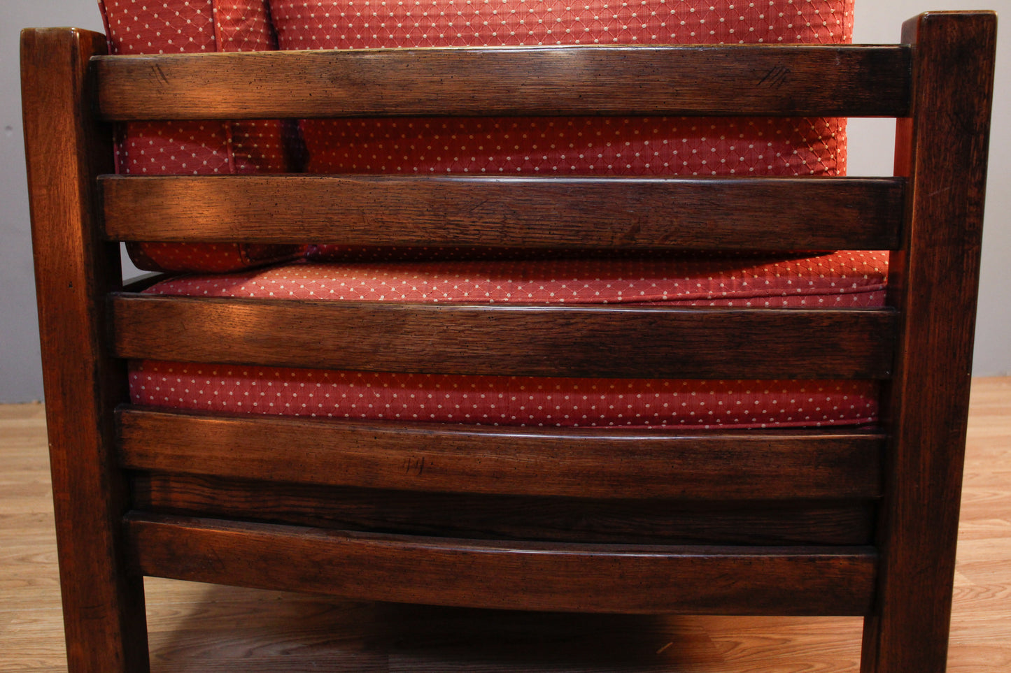 Stav-Oak 1970s Rhubarb Loveseat