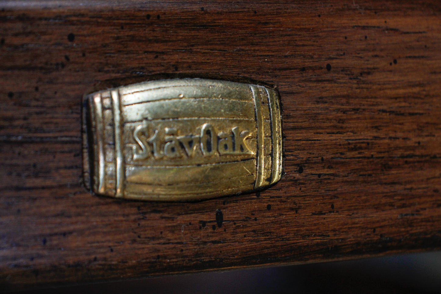 Stav-Oak 1970s Rhubarb Loveseat