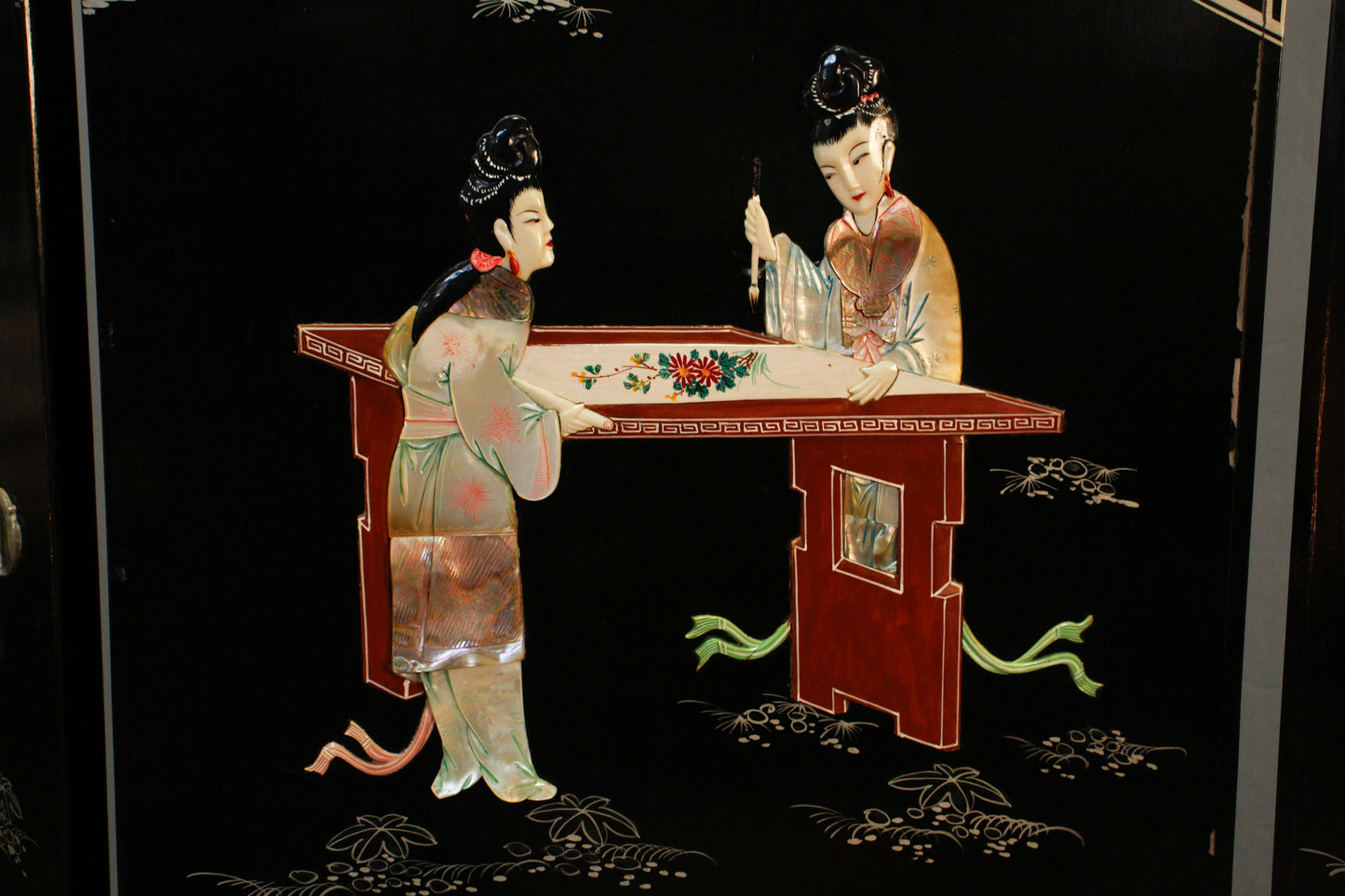 Japanese 4-Panel Folding Room Divider