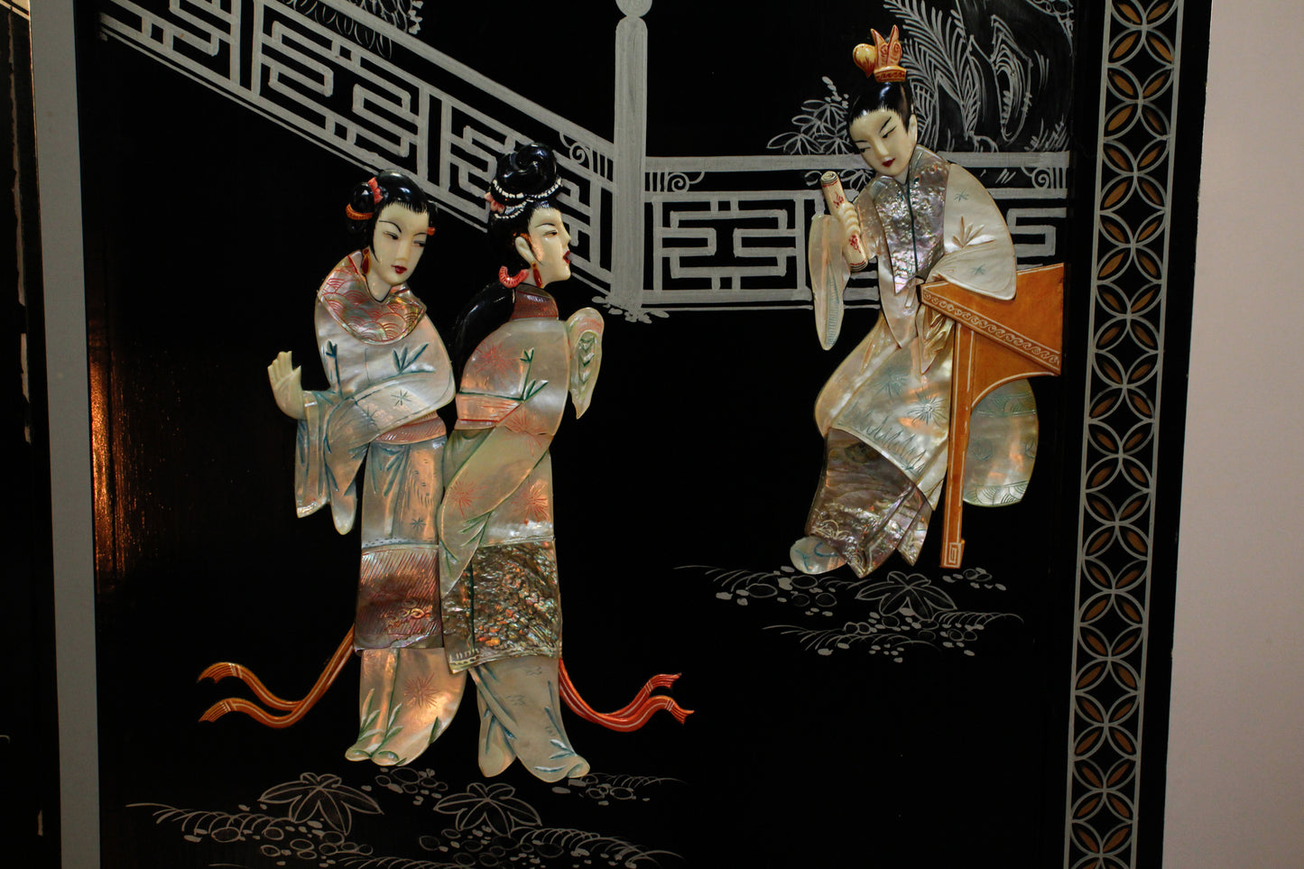 Japanese 4-Panel Folding Room Divider