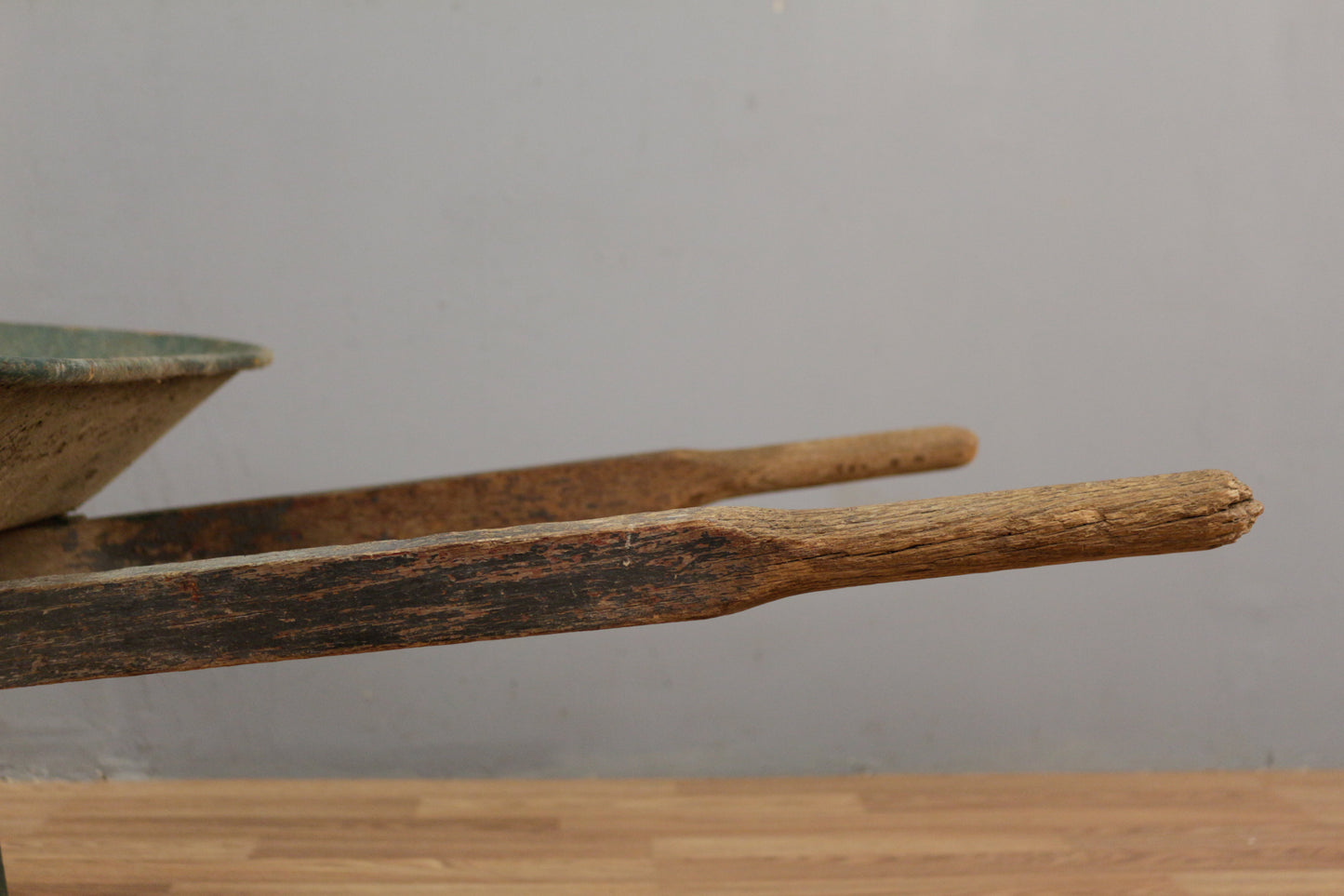 Rustic Metal & Wood Wheelbarrow - ONLINE ONLY
