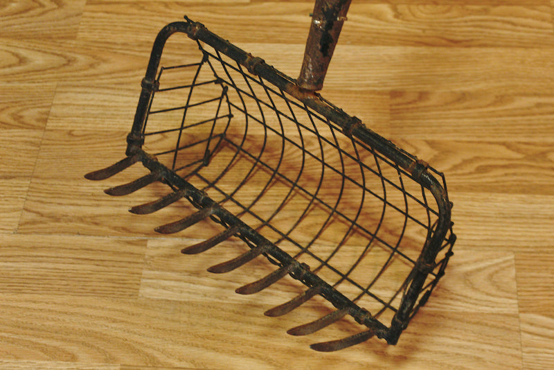 Rustic Clam Rake
