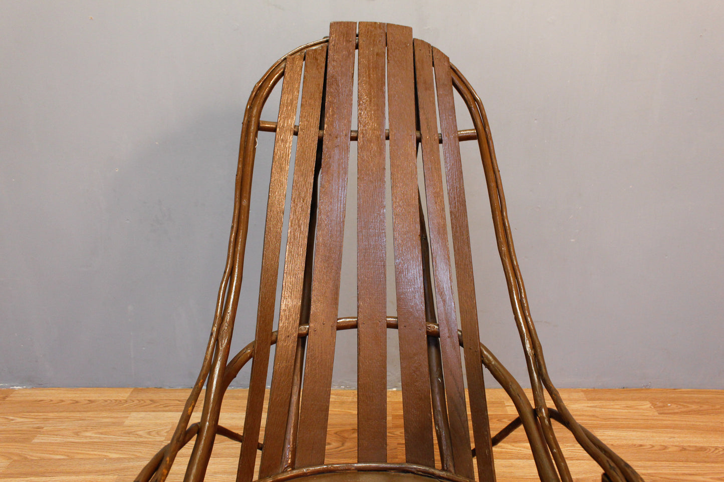 Rattan & Glass Round Coffee Table - ONLINE ONLY