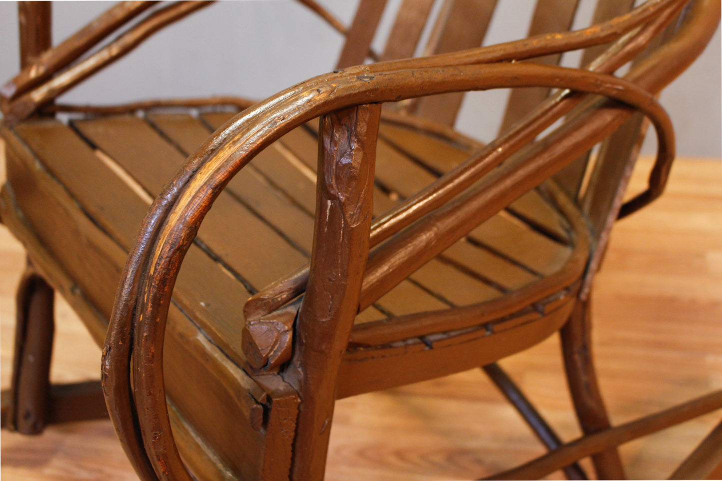 Rattan & Glass Round Coffee Table - ONLINE ONLY