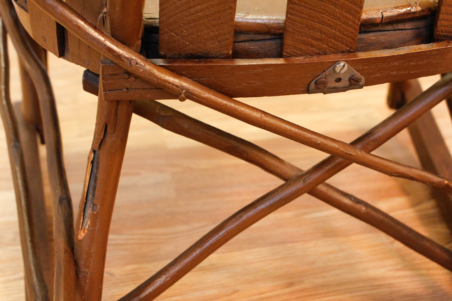 Kinetics Brown & Taupe Tubular Armchair