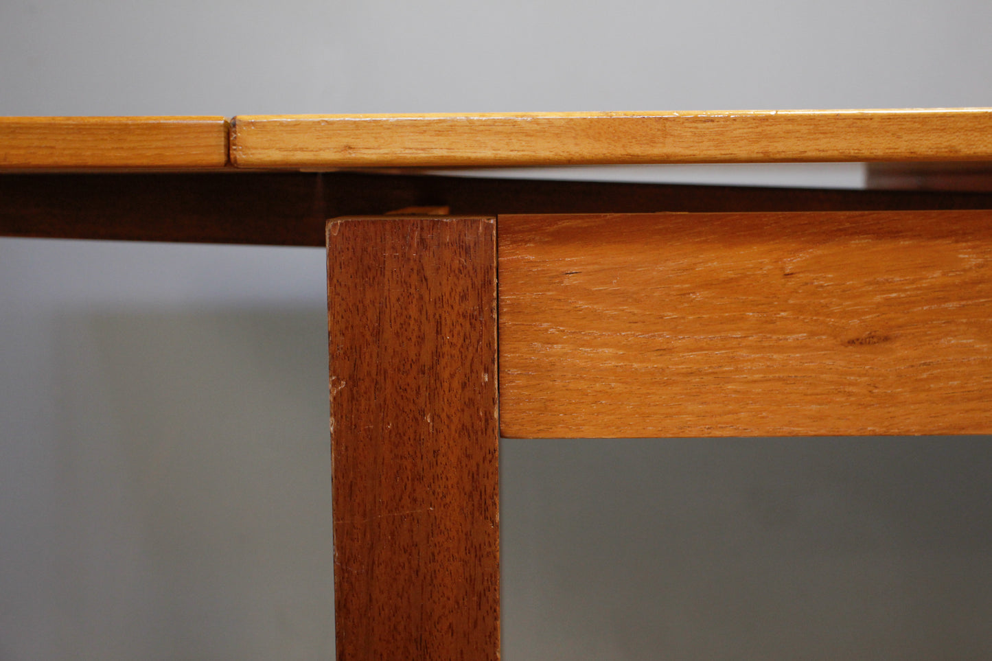 Gangso Danish Teak Dining Table With Built-In Leaves - ONLINE ONLY