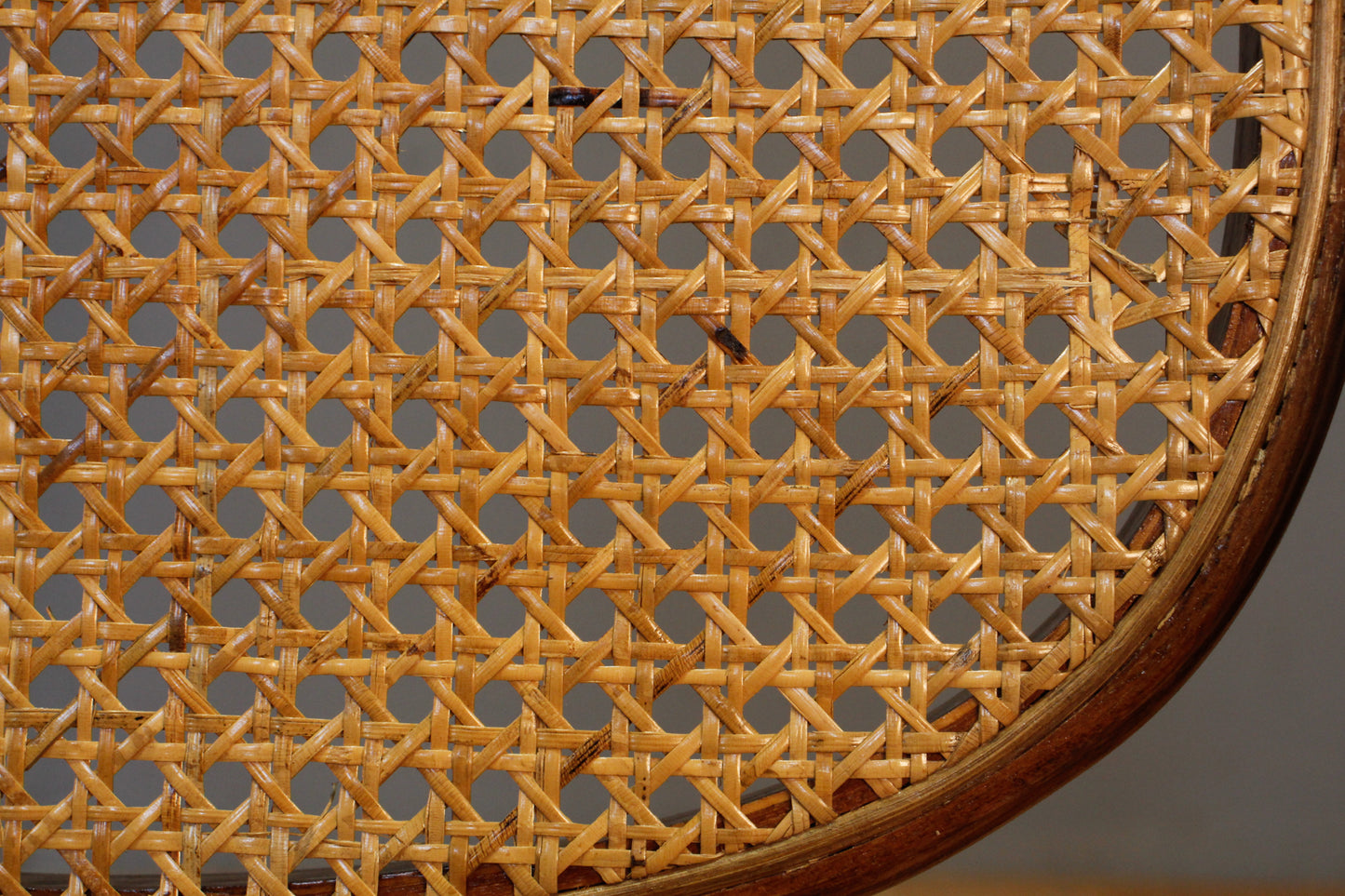Thonet-Style Cane & Blonde Bentwood Rocking Chair - ONLINE ONLY