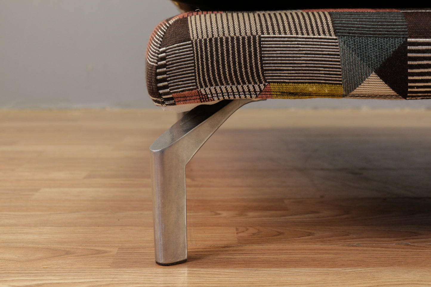Large Contemporary Geometric Ottoman - ONLINE ONLY