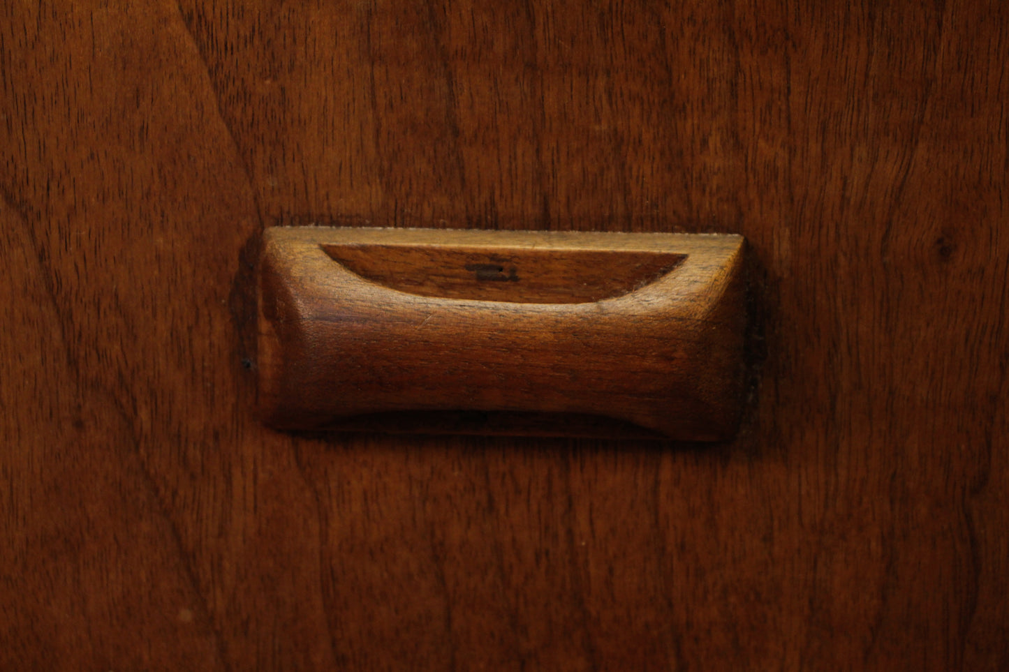 Small Provincial Faux-Drawer Record Cabinet