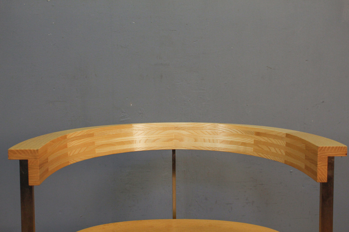 PK11 Ash & Steel Armchair Y