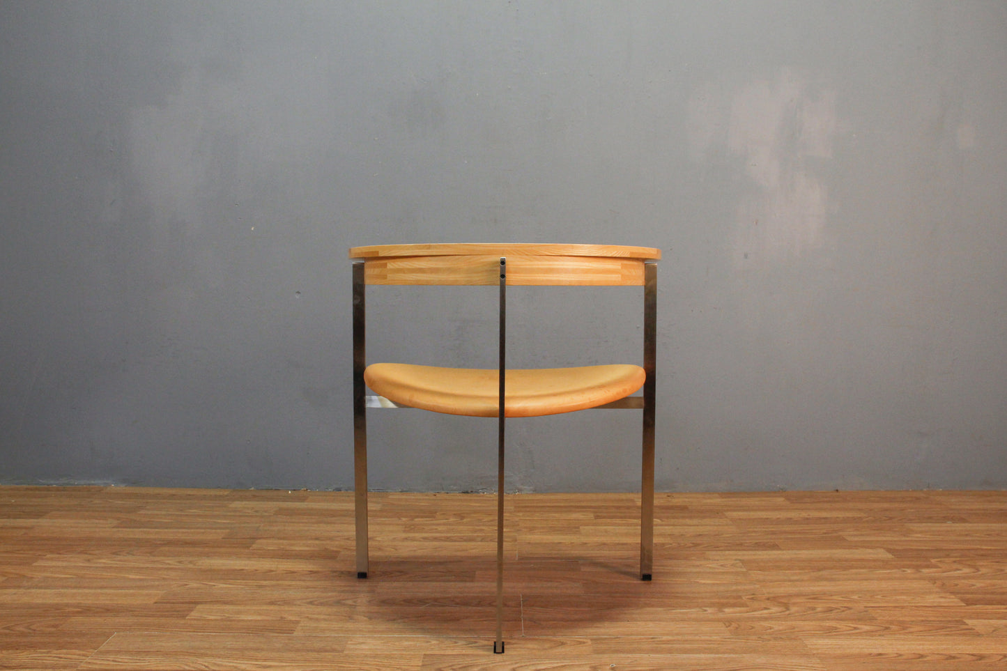 PK11 Ash & Steel Armchair Y