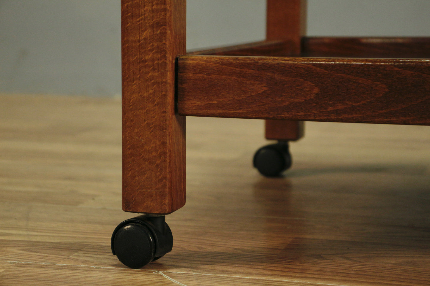 Walnut 2-Tier Cart