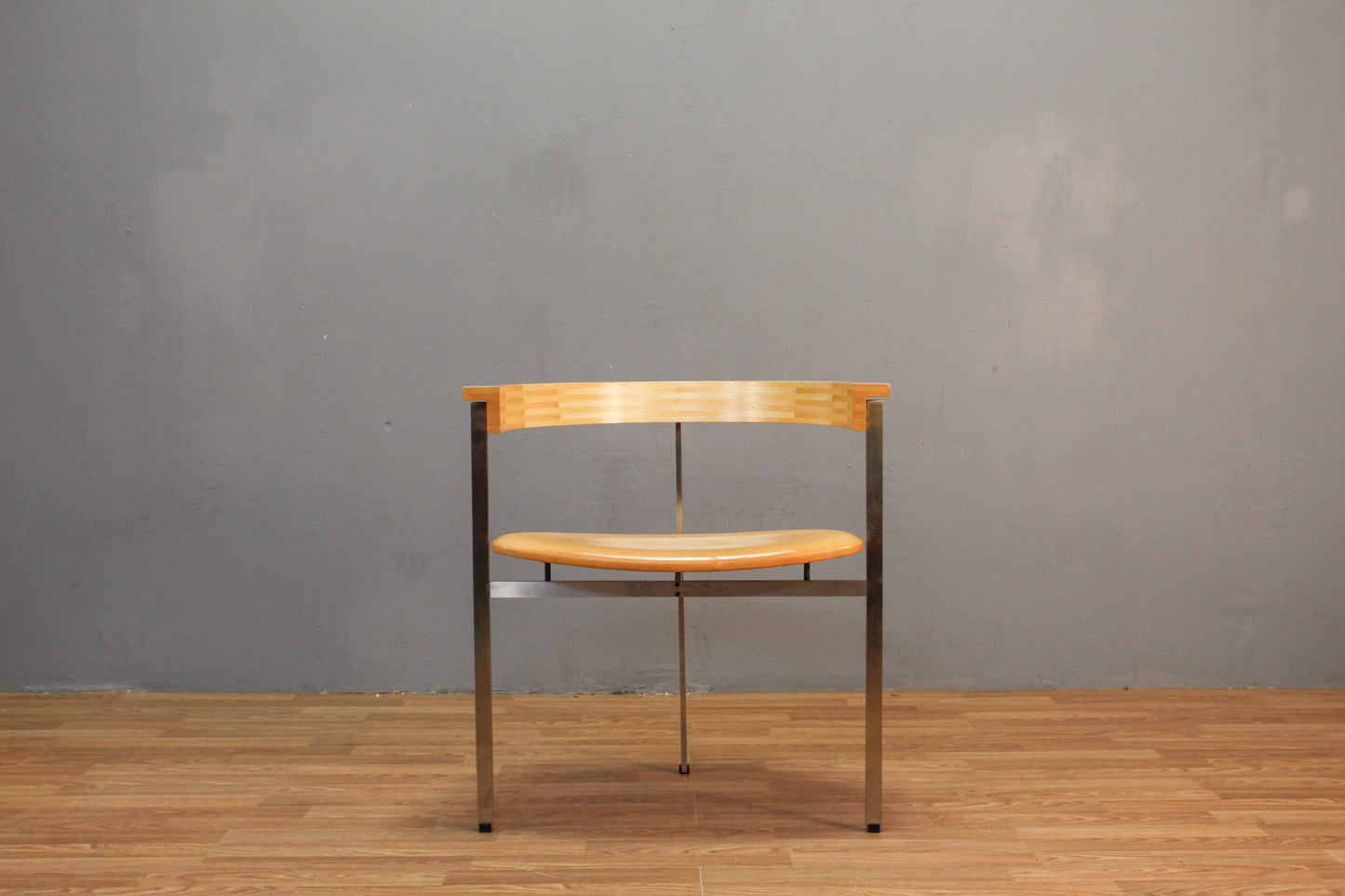 PK11 Ash & Steel Armchair Z
