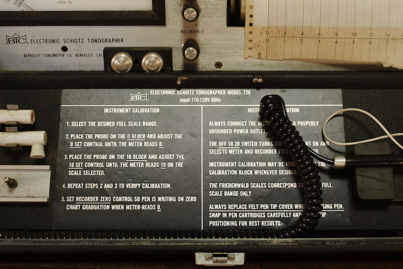 1970s Electronic Schiotz Tonographer - ONLINE ONLY