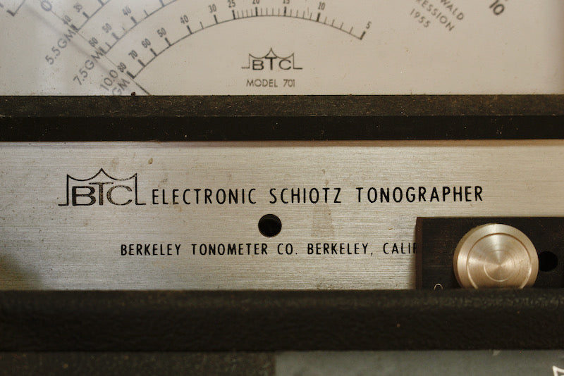 1970s Electronic Schiotz Tonographer - ONLINE ONLY