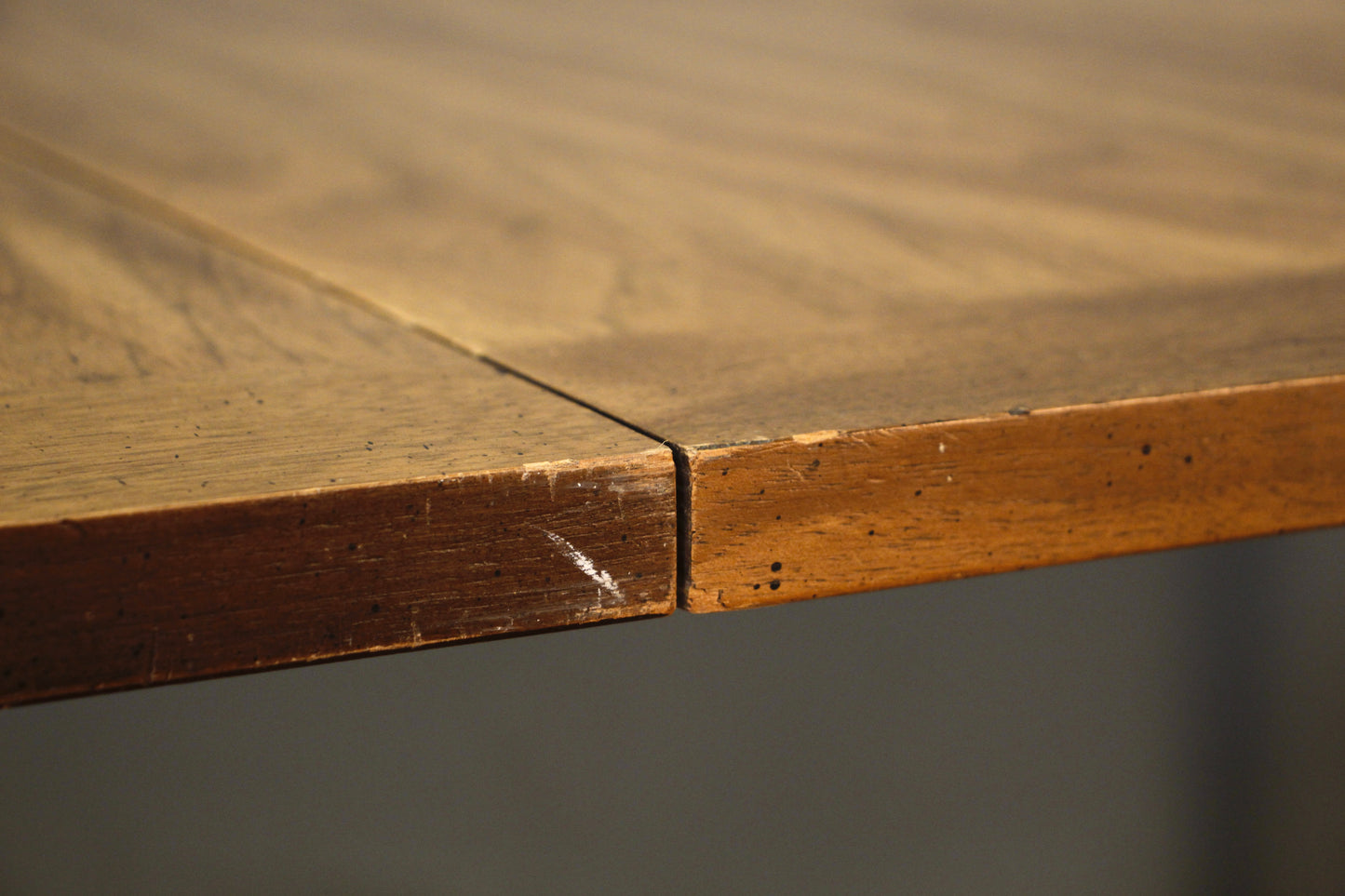 Speckled Walnut Dining Table with 2 Leaves - ONLINE ONLY