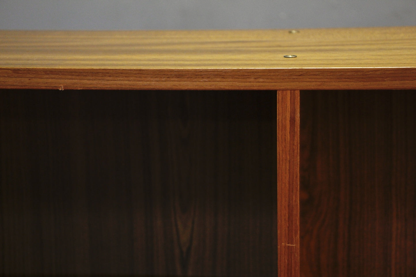 Slim Walnut Mirror