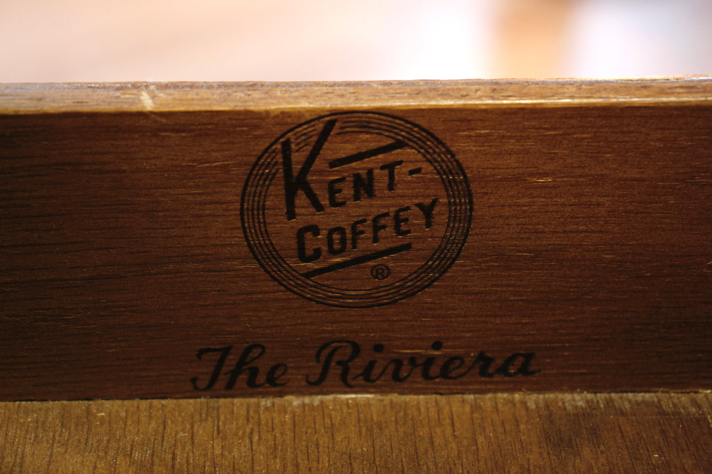 Kent Coffey "Riviera" 2-Drawer Nightstand