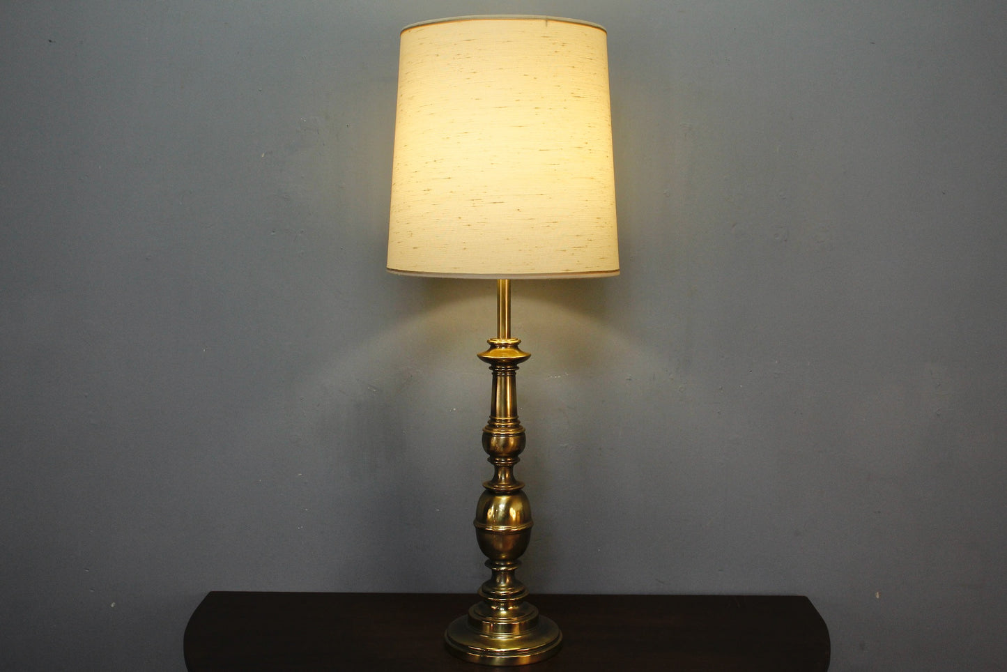 Tall Brass Table Lamp