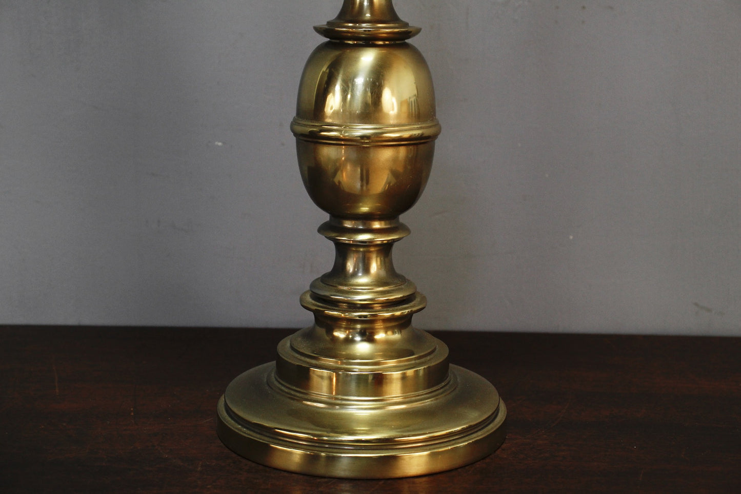 Tall Brass Table Lamp