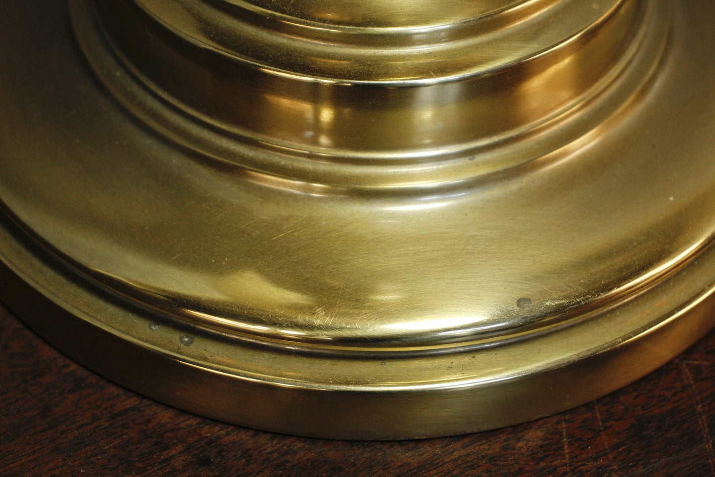 Tall Brass Table Lamp