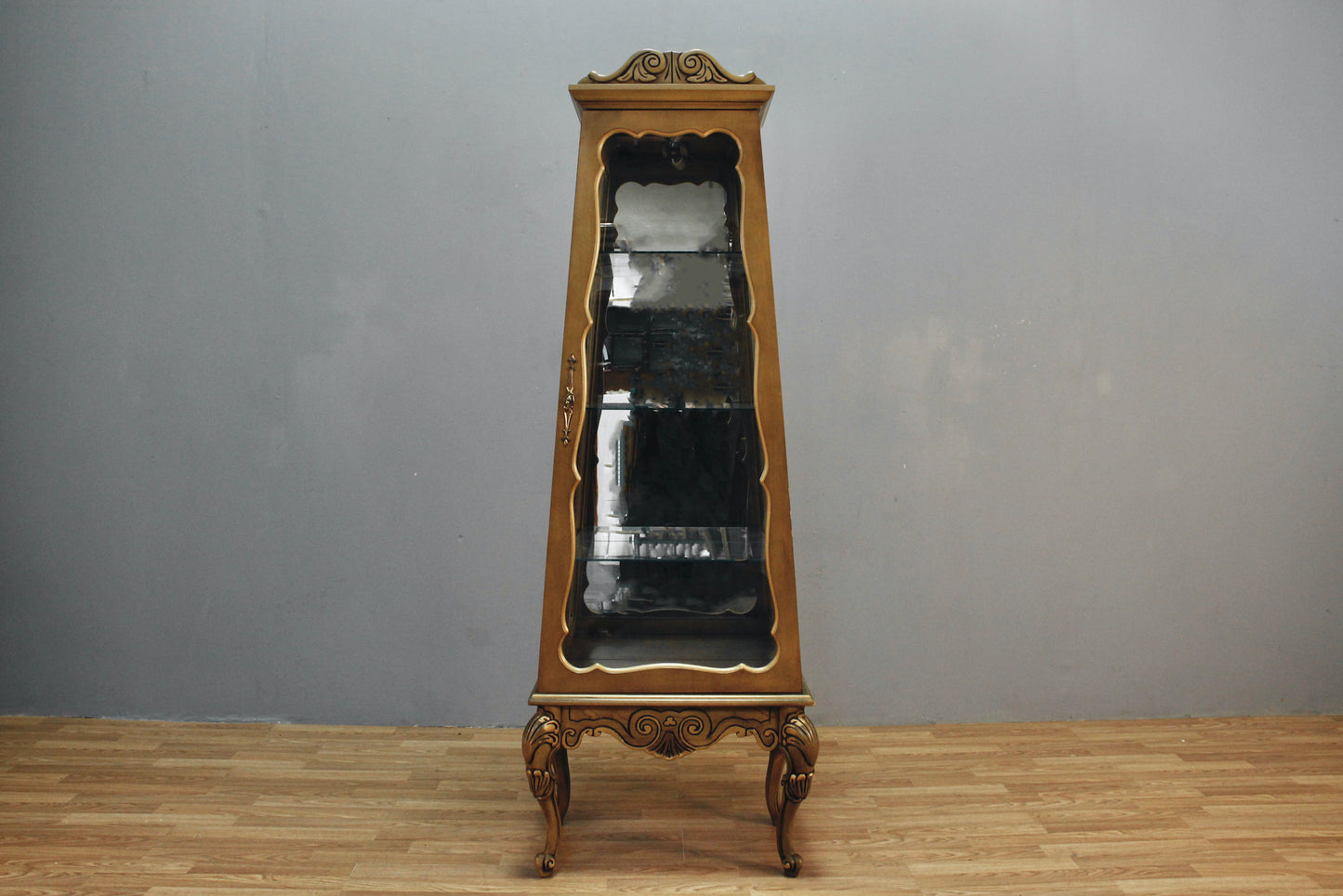 French Provincial Ornate Vitrine - ONLINE ONLY