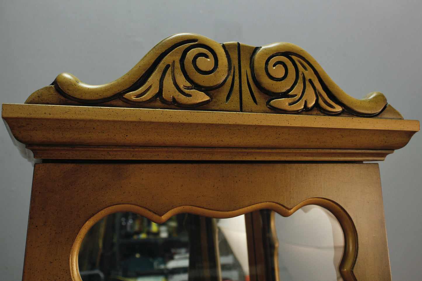 French Provincial Ornate Vitrine - ONLINE ONLY