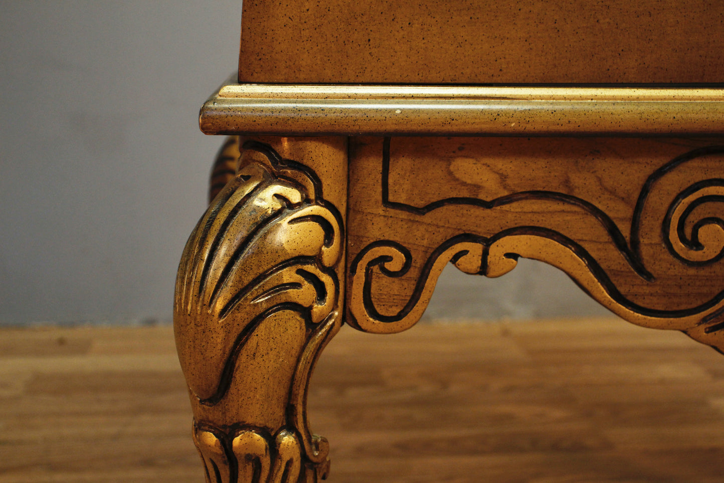 French Provincial Ornate Vitrine - ONLINE ONLY