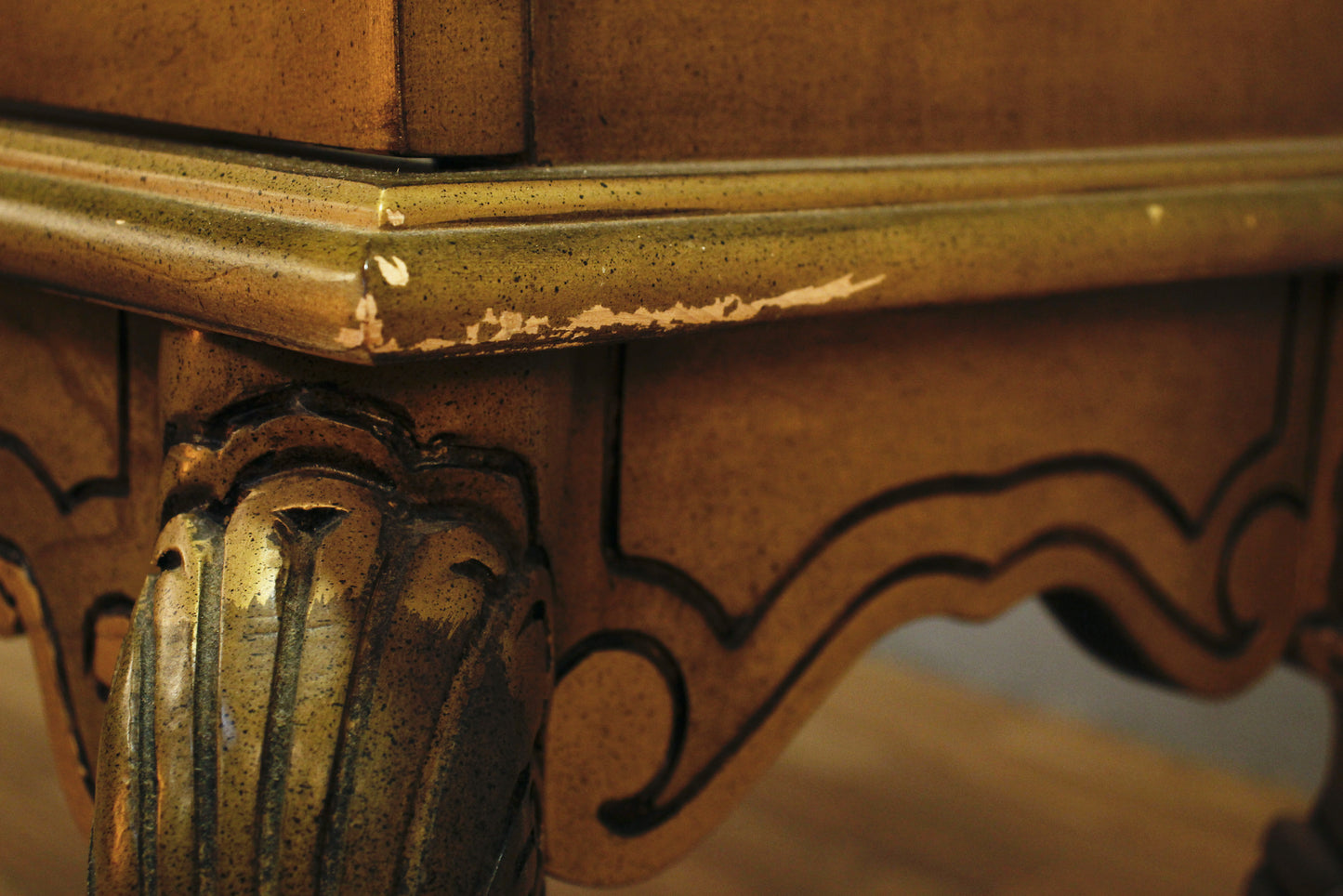 French Provincial Ornate Vitrine - ONLINE ONLY