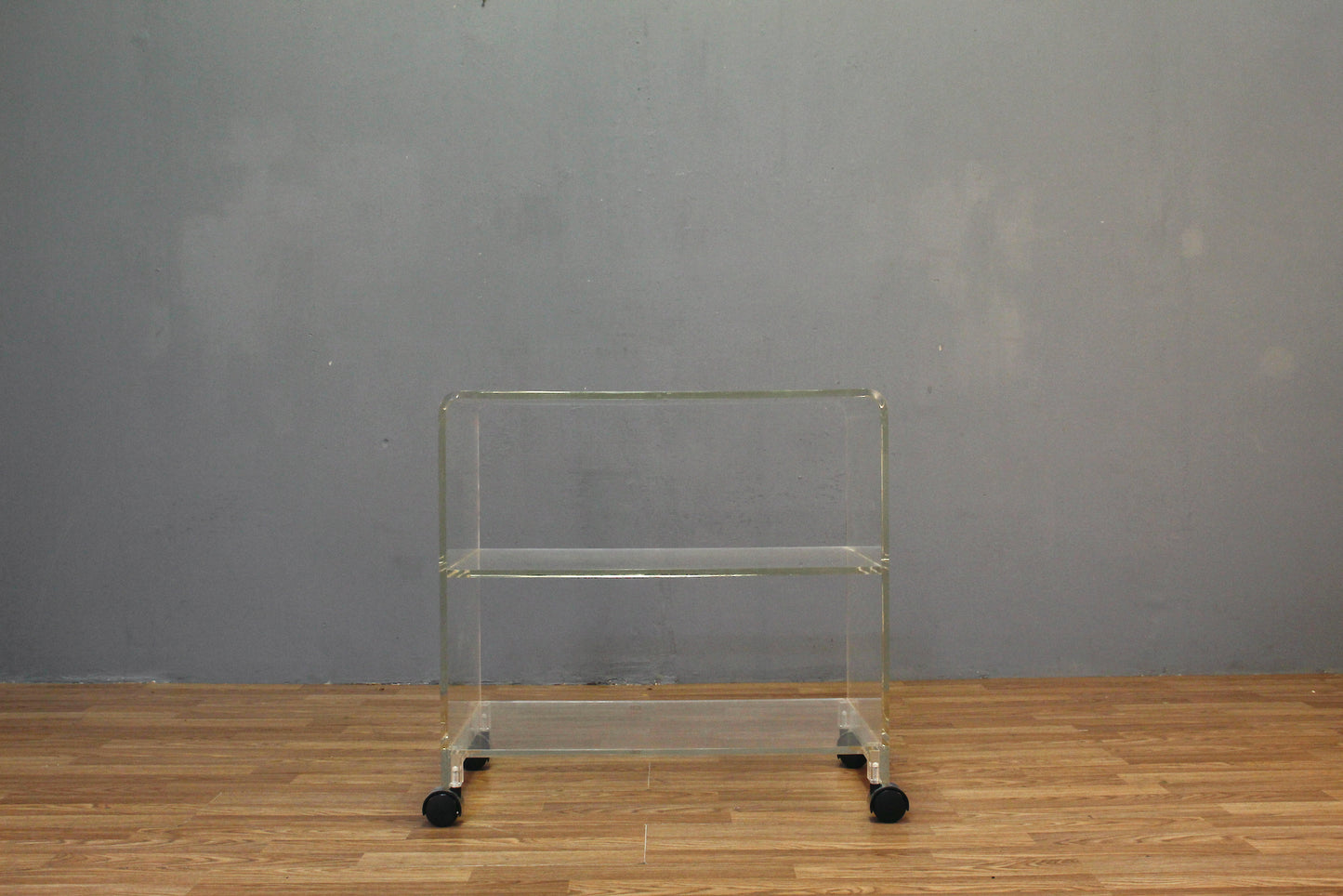 Lucite Waterfall Cart