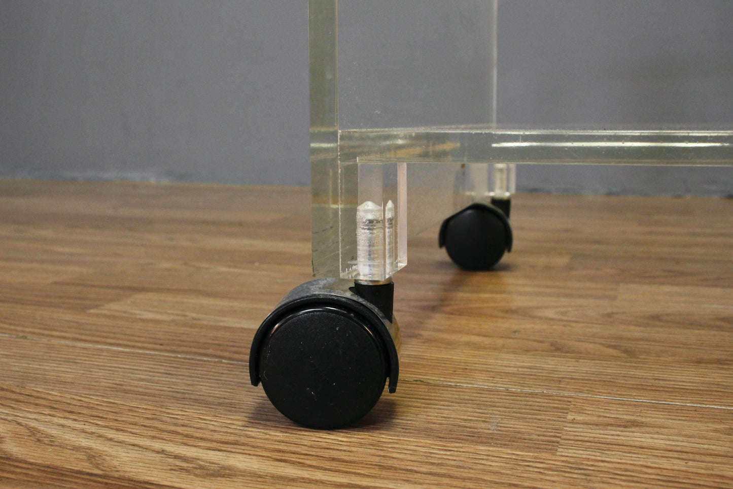 Lucite Waterfall Cart