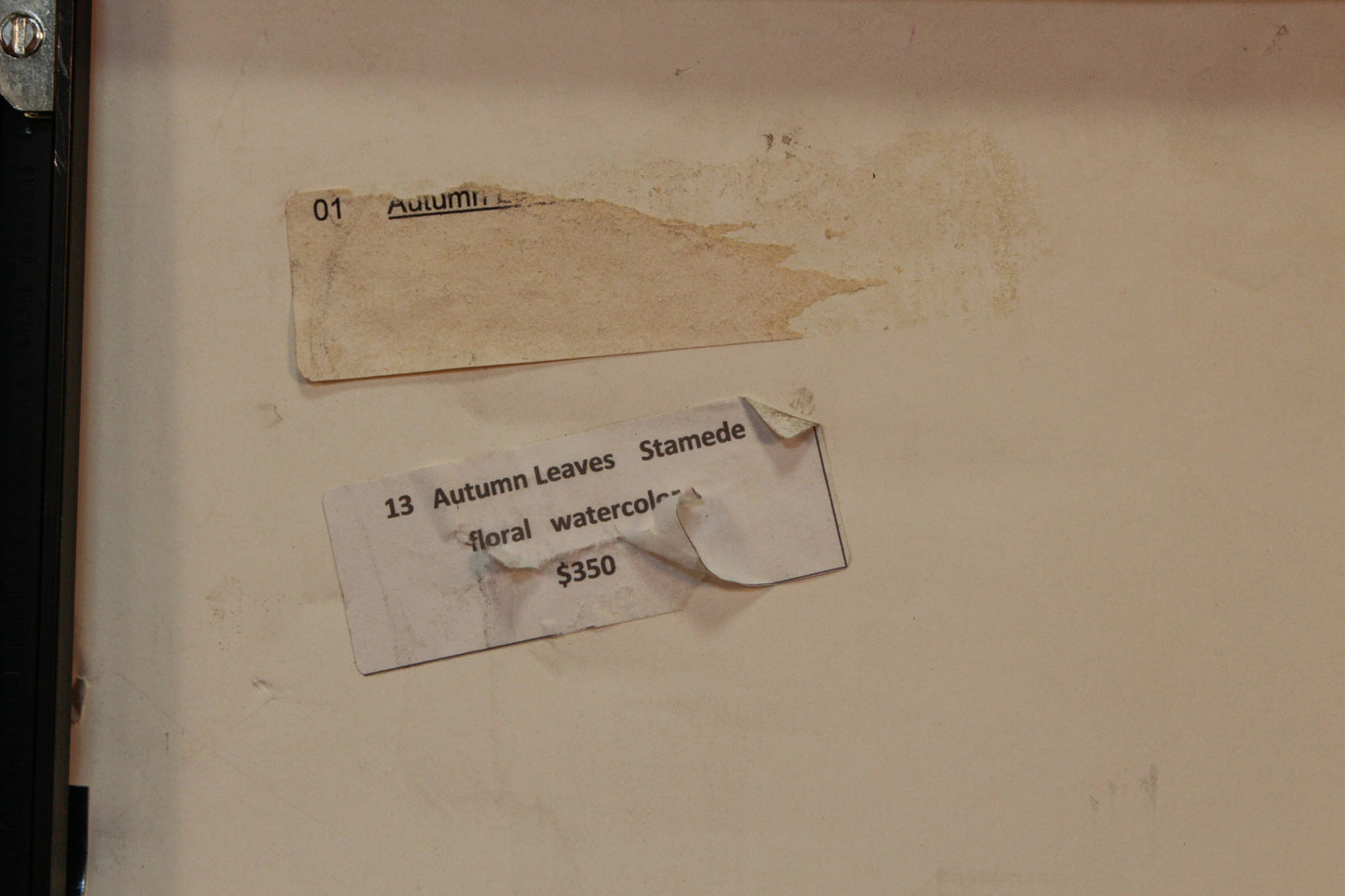 "Autumn Leaves" Watercolor Painting