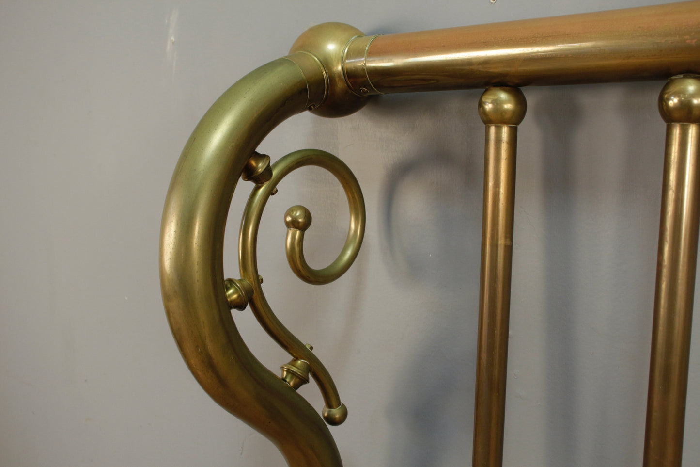 Brass Queen Headboard - ONLINE ONLY