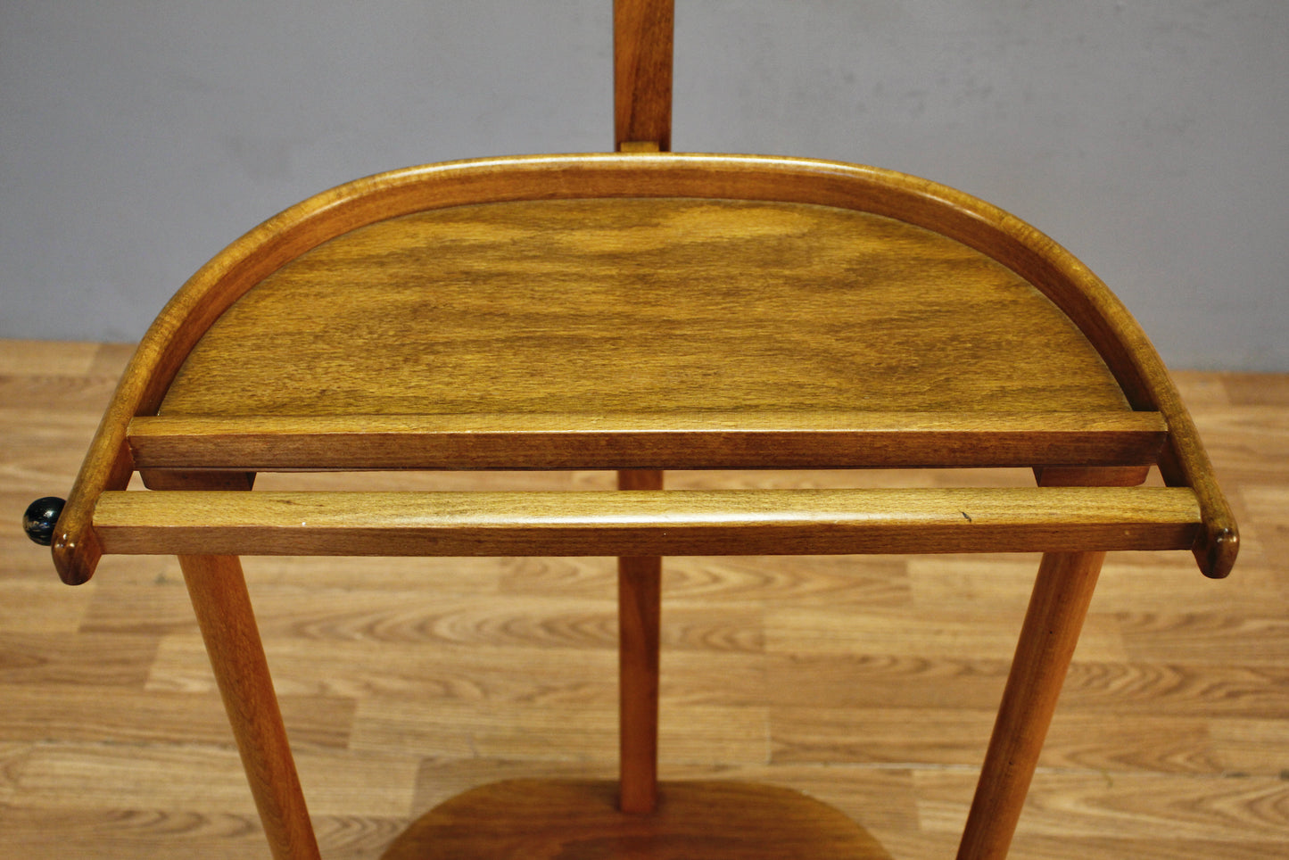 Mid Century Rolling Valet Stand