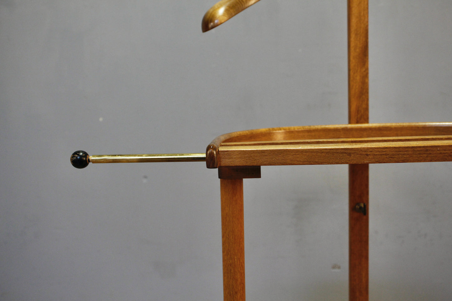 Mid Century Rolling Valet Stand
