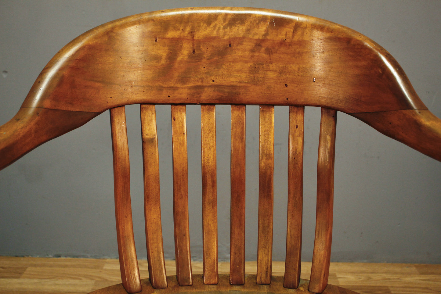 Oak Banker's Armchair