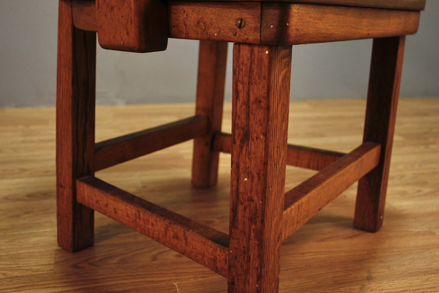 Oak Banker's Armchair