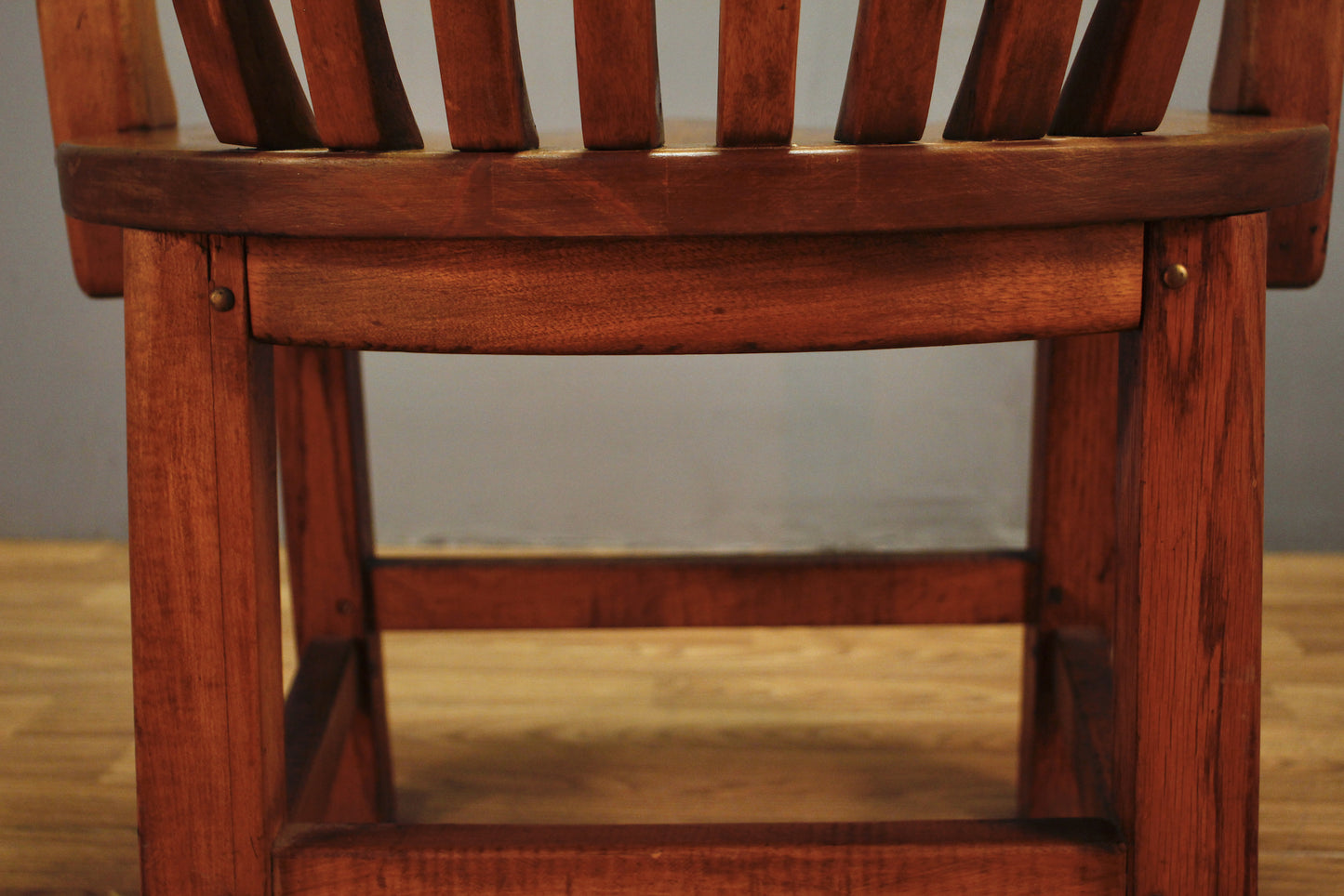 Oak Banker's Armchair