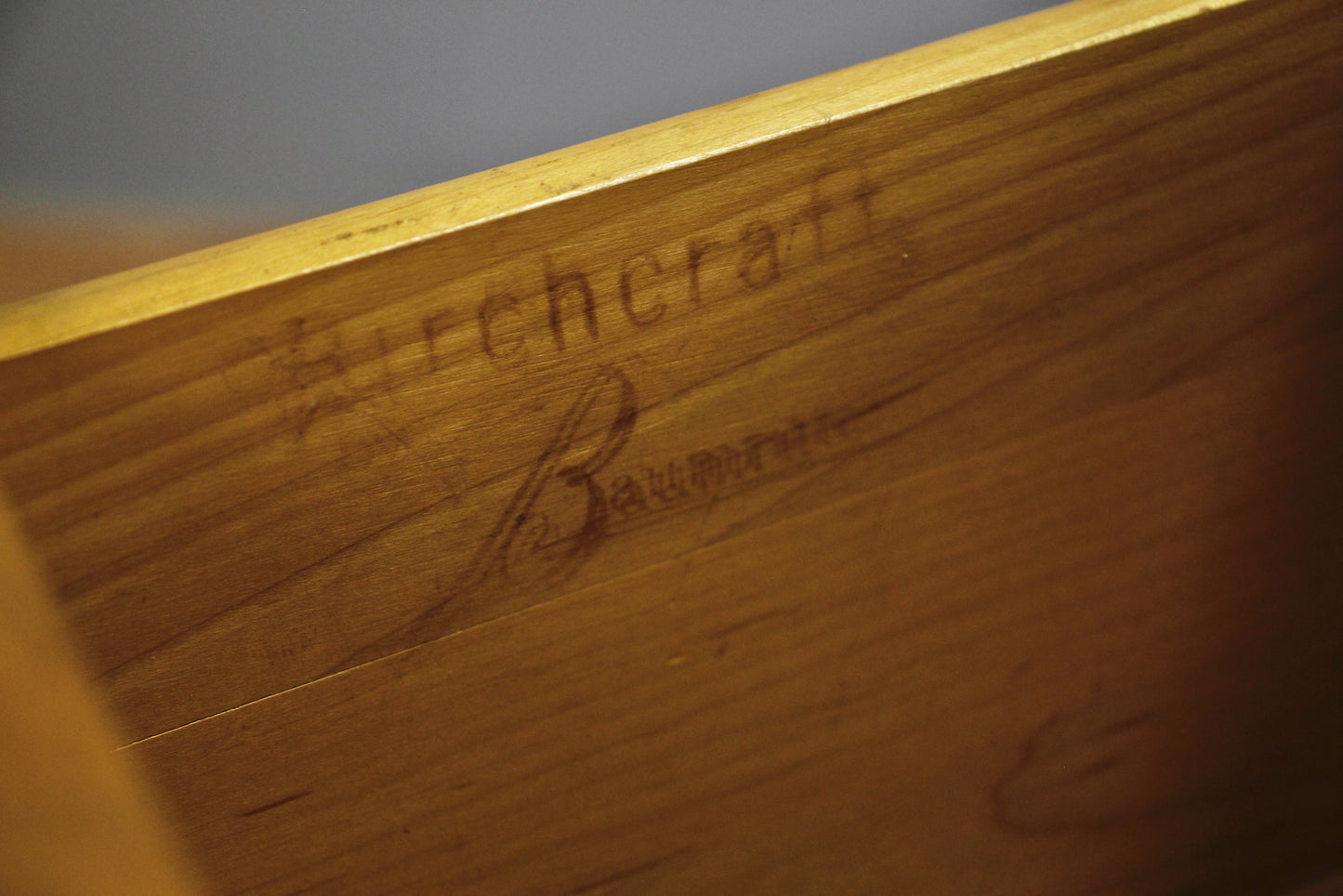 Baumritter Birch & Laminate 4-Drawer Desk