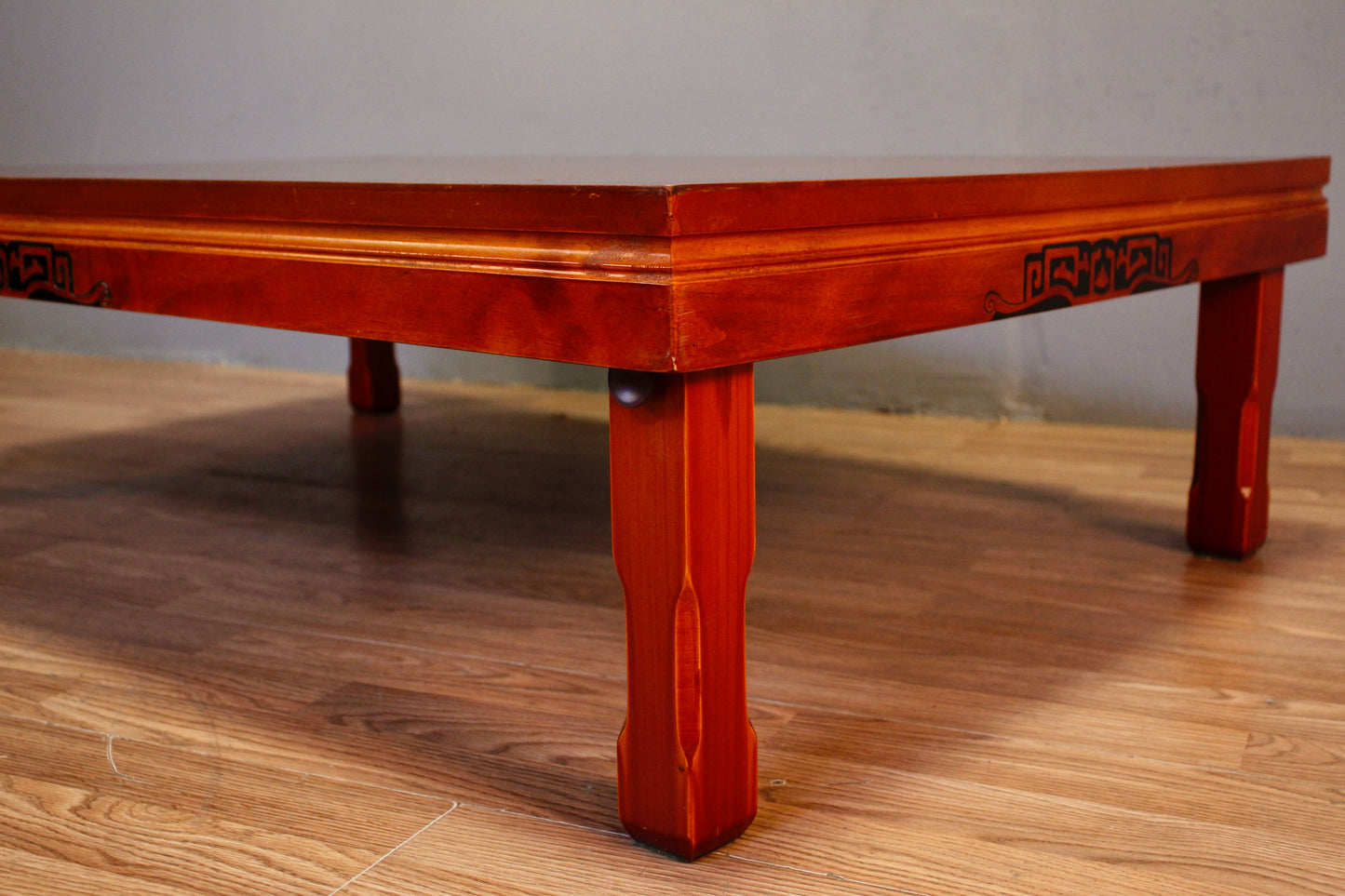 Korean Auburn Low Coffee Table - ONLINE ONLY