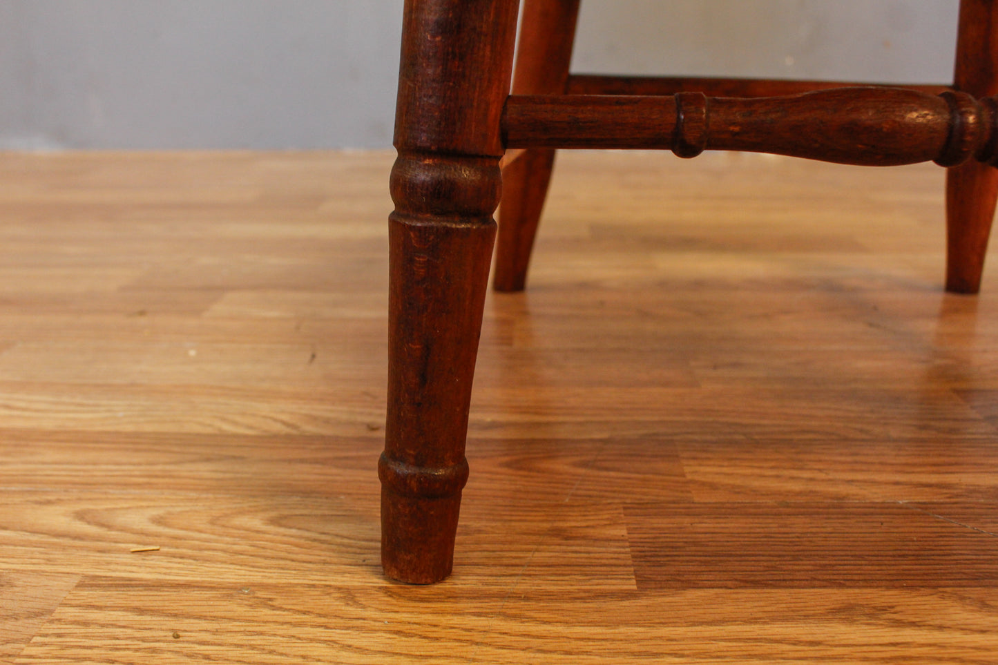 Distressed Antique Eyelet Side Chair