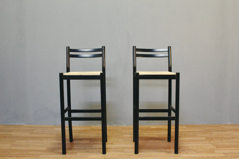 Black & Rush Bar Stool